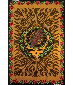 Sale Steal Your Face Rose Tapestry Grateful Dead