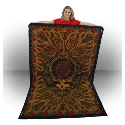 Sale Steal Your Face Rose Tapestry Grateful Dead