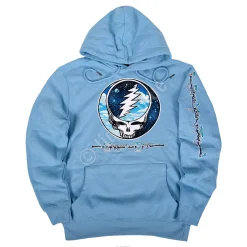 Fashion Steal Your Sky Space Light Blue Sleeve Printed Hoodie Hoodie | Grateful Dead