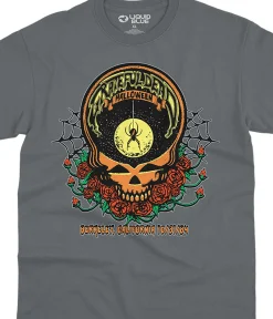 Best Steal Your Web Grey T-Shirt T-Shirt | Halloween