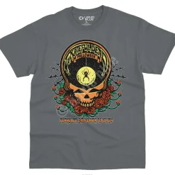 Best Steal Your Web Grey T-Shirt T-Shirt | Halloween
