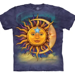 Fashion Sun Moon Classic Cotton T-Shirt T-Shirt | Air & Space