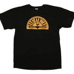 Fashion Sun Records Memphis Label Black T-Shirt T-Shirt | Record Label