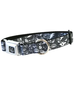 Sale SYF Black And Gray Dog Collar Sm Grateful Dead