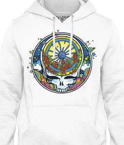 New SYF Wheel & Roses Hoodie Hoodie | Grateful Dead