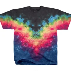 Hot Symmetrical Rainbow Youth Unprinted Tie-Dye T-Shirt Kids Youth | Unprinted Tie-Dyes