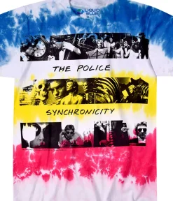 Sale Synchronicity Tie-Dye T-Shirt T-Shirt | The Police