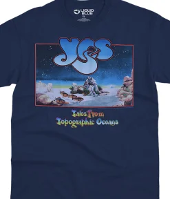 Discount Tales Navy Athletic T-Shirt T-Shirt | Yes