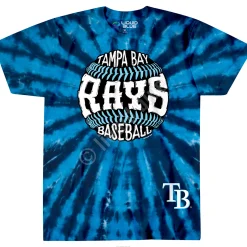 Discount Tampa Bay Rays Burst Tie-Dye T-Shirt T-Shirt | Tampa Bay Rays