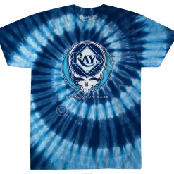 Outlet Tampa Bay Rays Steal Your Base Tie-Dye T-Shirt T-Shirt | Tampa Bay Rays