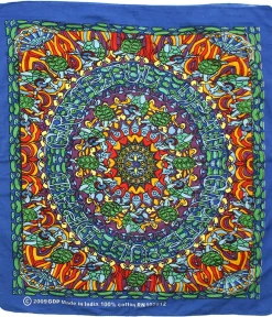 Sale Terrapin Dance Bandana Blue Bandanas | Grateful Dead
