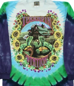 Best Terrapin Station Tie-Dye Long Sleeve T-Shirt Long Sleeve | Grateful Dead