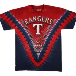 Discount Texas Rangers V Tie-Dye T-Shirt T-Shirt | Texas Rangers