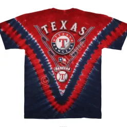 Discount Texas Rangers V Tie-Dye T-Shirt T-Shirt | Texas Rangers