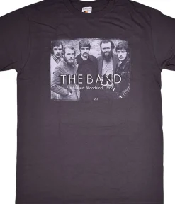 Best The Band Woodstock Photo Grey T-Shirt T-Shirt | The Band