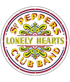 New The Beatles Sgt. Peppers Sticker Beatles
