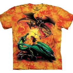 Fashion The Duel Classic Cotton T-Shirt T-Shirt | Dragons