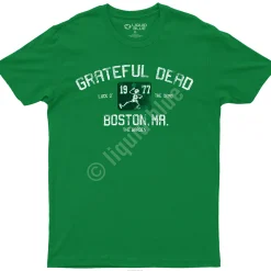 Hot The Garden Green Athletic T-Shirt Athletic T-Shirt | Grateful Dead