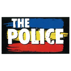Clearance The Police Striped Logo Sticker The Police