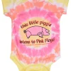 Best This Lil' Piggy Tie-Dye Onesie Kids Onesies | Pink Floyd
