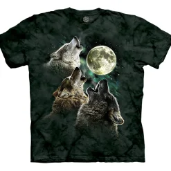 Hot Three Wolf Moon® Kids' T-Shirt Kids Youth | Wolf Shirt Collection