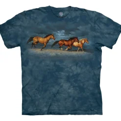 Best Thunder Ridge Classic Cotton T-Shirt T-Shirt | Horses