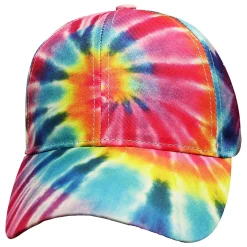 Online Tie-Dye Pastel Spiral Hat Hats