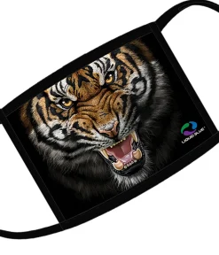 Online Tiger Face Face Covering Face Coverings | Liquid Blue