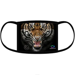Online Tiger Face Face Covering Face Coverings | Liquid Blue