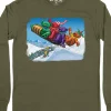 Fashion Toboggan Bears Long Sleeve T-Shirt Long Sleeve | Toboggan Bears