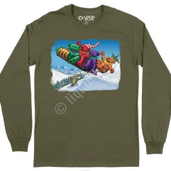 Fashion Toboggan Bears Long Sleeve T-Shirt Long Sleeve | Toboggan Bears