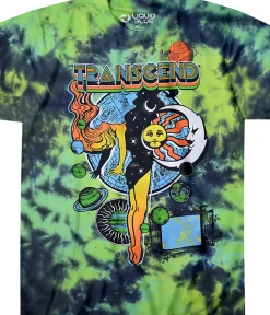 Clearance Transcend Tie-Dye T-Shirt T-Shirt | Light Fantasy
