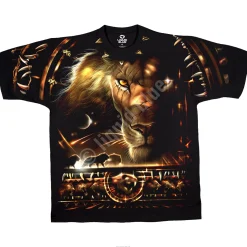Best Tribal Lion Black T-Shirt T-Shirt | Exotic Wildlife