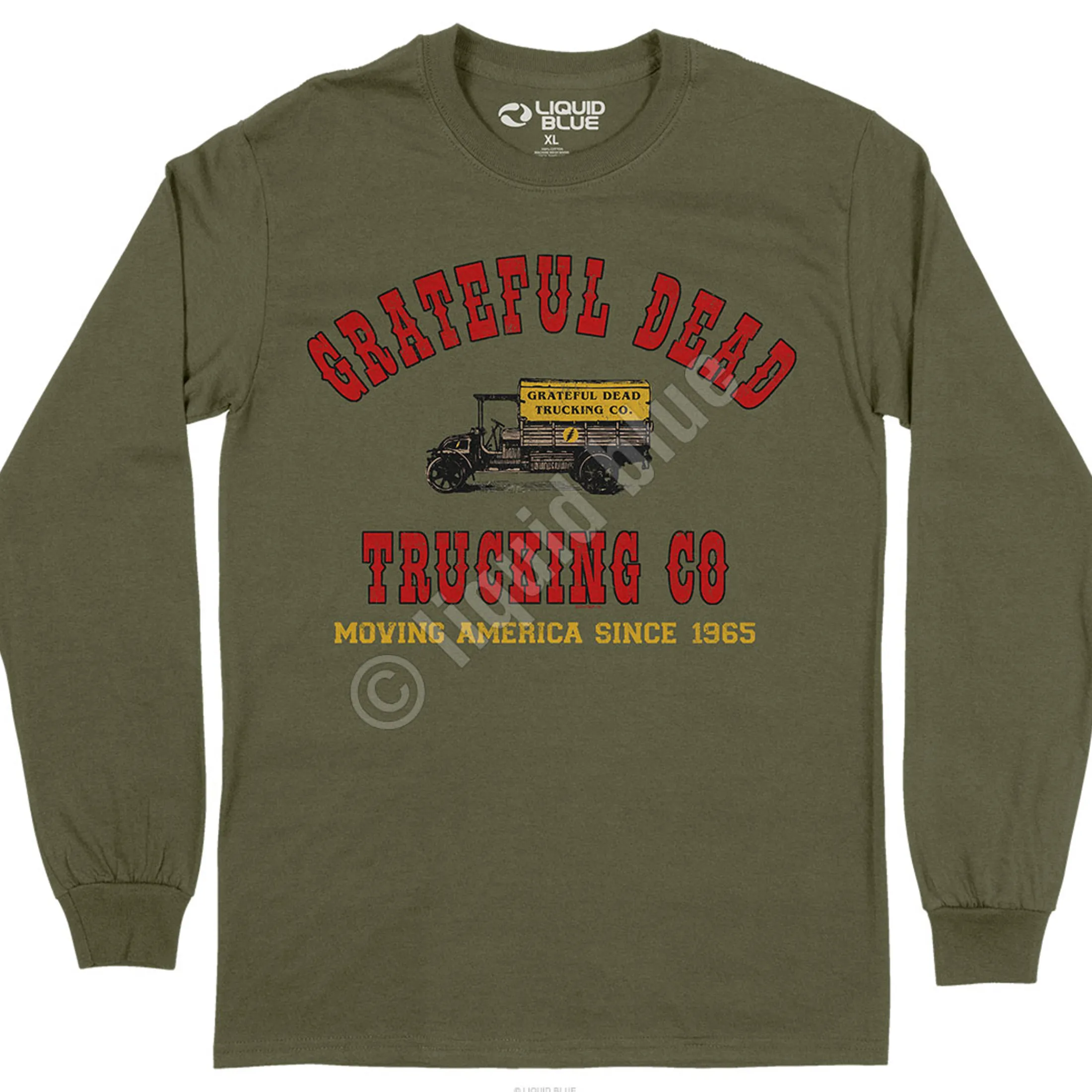 Clearance Truckin Long Sleeve T-Shirt Long Sleeve | Grateful Dead