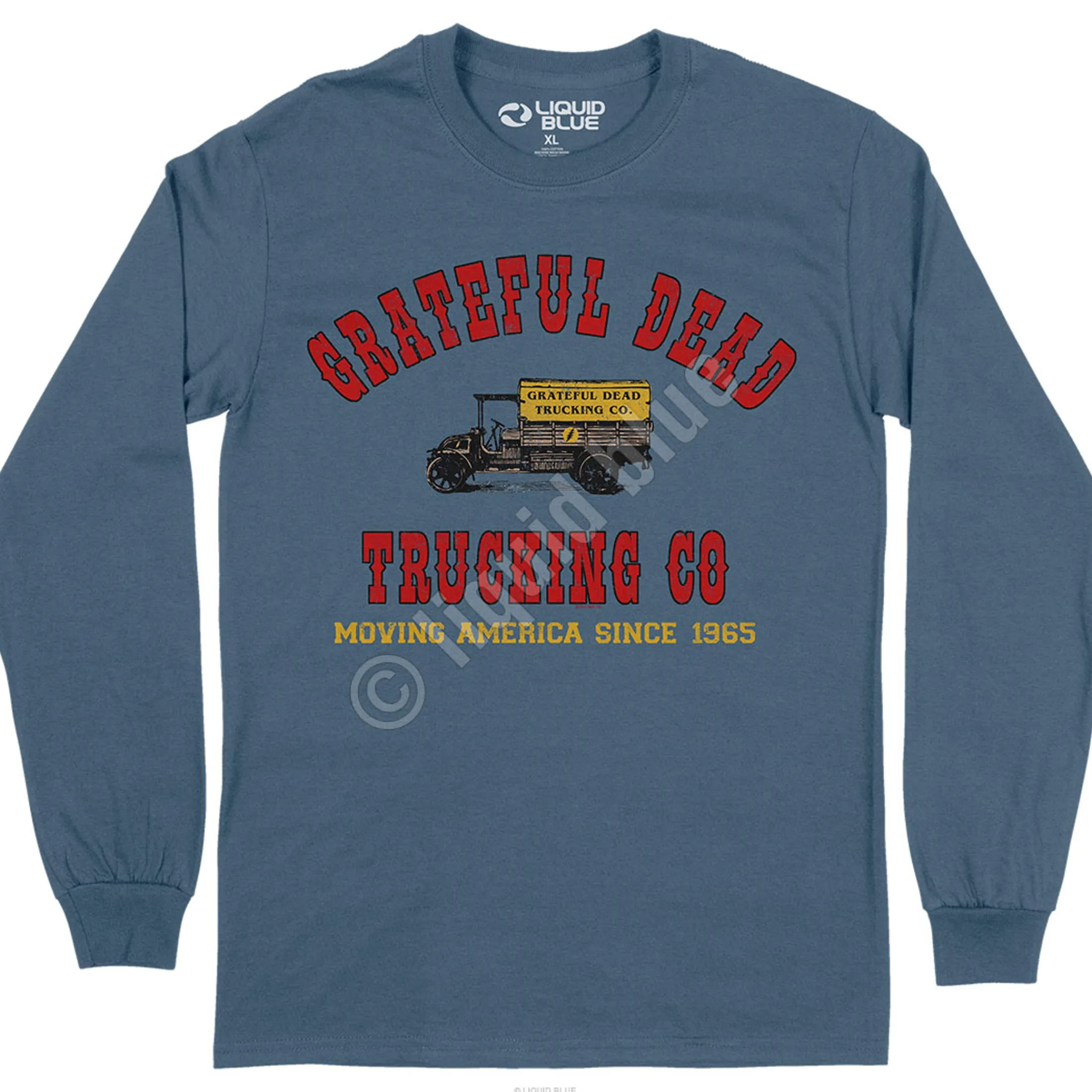 Clearance Truckin Long Sleeve T-Shirt Long Sleeve | Grateful Dead