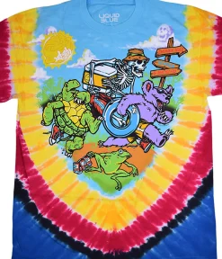 Sale Tubin' Tie-Dye T-Shirt T-Shirt | Light Fantasy