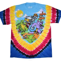 Sale Tubin' Tie-Dye T-Shirt T-Shirt | Light Fantasy