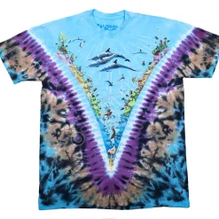 Best Underwater Tie-Dye T-Shirt T-Shirt | Aquatic