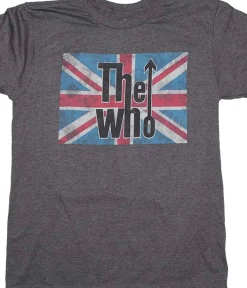 Fashion Union Jack Grey T-Shirt T-Shirt | The Who