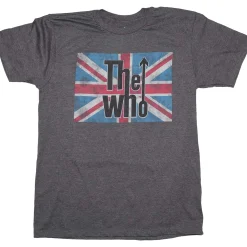 Fashion Union Jack Grey T-Shirt T-Shirt | The Who