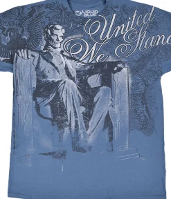 Sale United We Stand Blue T-Shirt T-Shirt | Americana