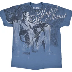 Sale United We Stand Blue T-Shirt T-Shirt | Americana