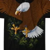 Outlet Vintage Eagle Black T-Shirt T-Shirt | Skull Pile