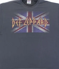 Online Vintage Jack Grey T-Shirt T-Shirt | Def Leppard