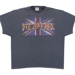 Online Vintage Jack Grey T-Shirt T-Shirt | Def Leppard