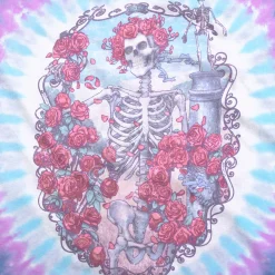 Sale Vintage 30th Anniversary Poly-Cotton Tie-Dye T-Shirt Poly-Cotton T-Shirt | Grateful Dead