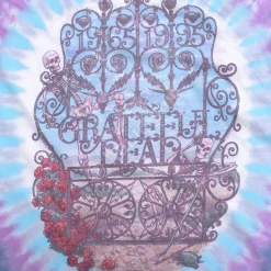Sale Vintage 30th Anniversary Poly-Cotton Tie-Dye T-Shirt Poly-Cotton T-Shirt | Grateful Dead