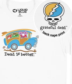 Sale Wagon Dead Is Better Long Sleeve T-Shirt Long Sleeve | Grateful Dead