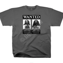Best Wanted Grey Athletic T-Shirt Athletic T-Shirt | Cheech And Chong