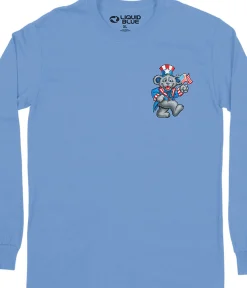 New Wave that Flag Chest Long Sleeve T-Shirt Long Sleeve | Grateful Dead